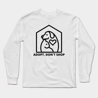 Animal adoption is the option Long Sleeve T-Shirt